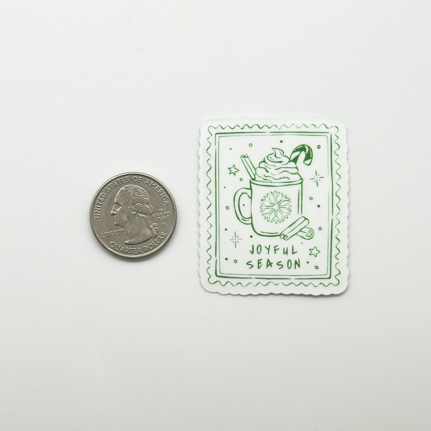 Christmas Stamps Sticker Pack