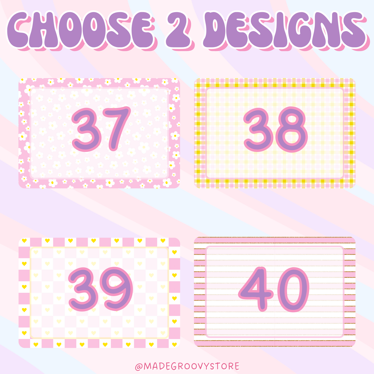 2-PC Magnetic Notepads w/ Dry Erase Marker (CHOOSE YOUR OWN)
