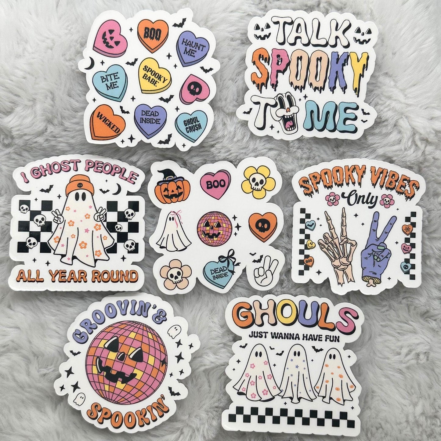 Talk Spooky To Me Halloween Sticker Pack