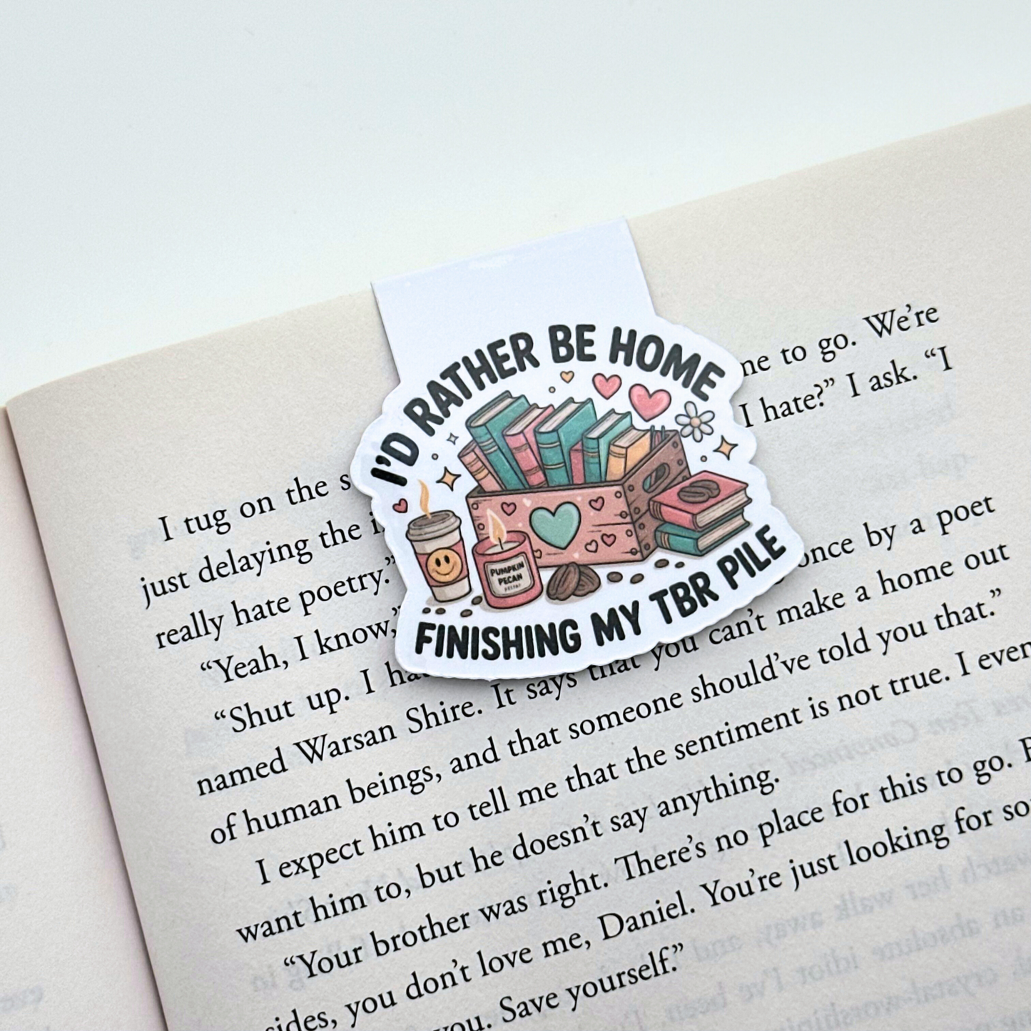 I'd Rather Be Home Magnetic Bookmark