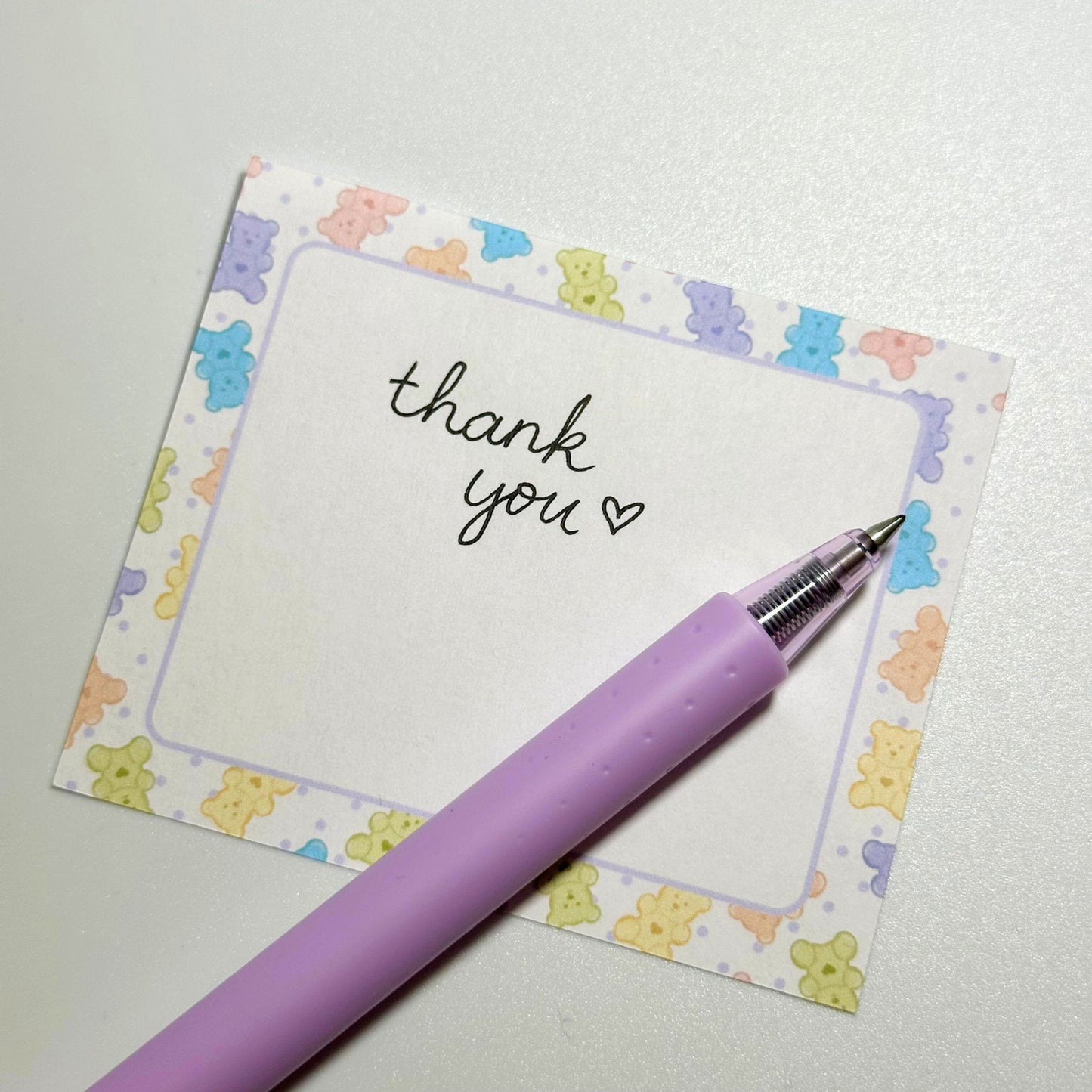 Gummy Bear Themed Stationery Set