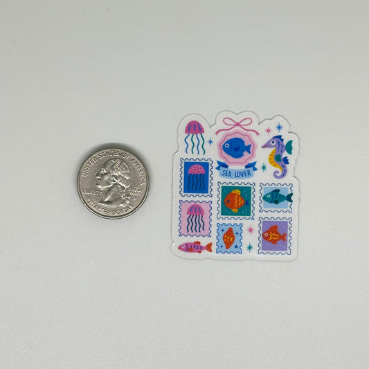 Seas The Day Summer Sticker Pack