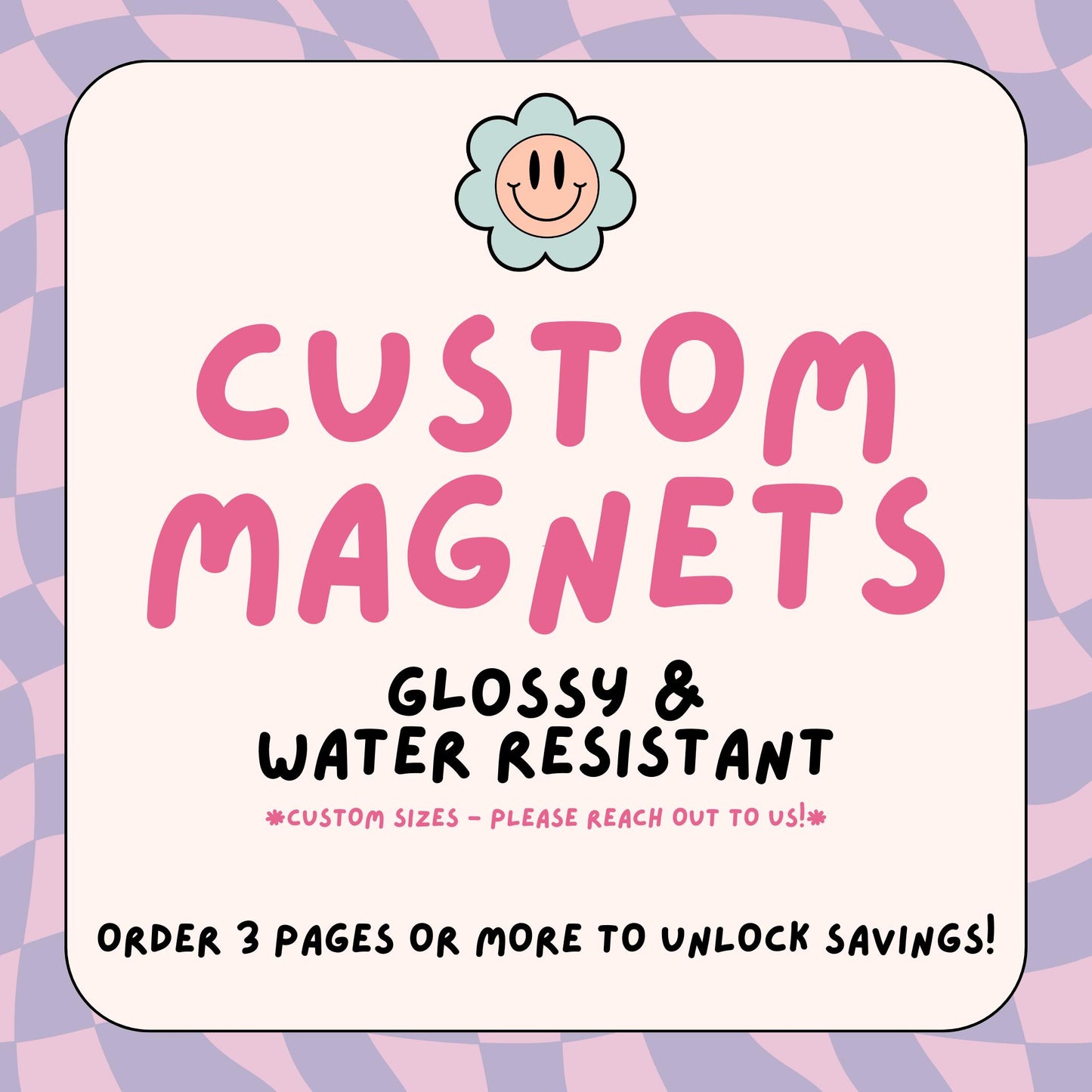 Custom Die Cut Magnets