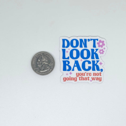 Don't Look Back Mental Health Sticker Pack