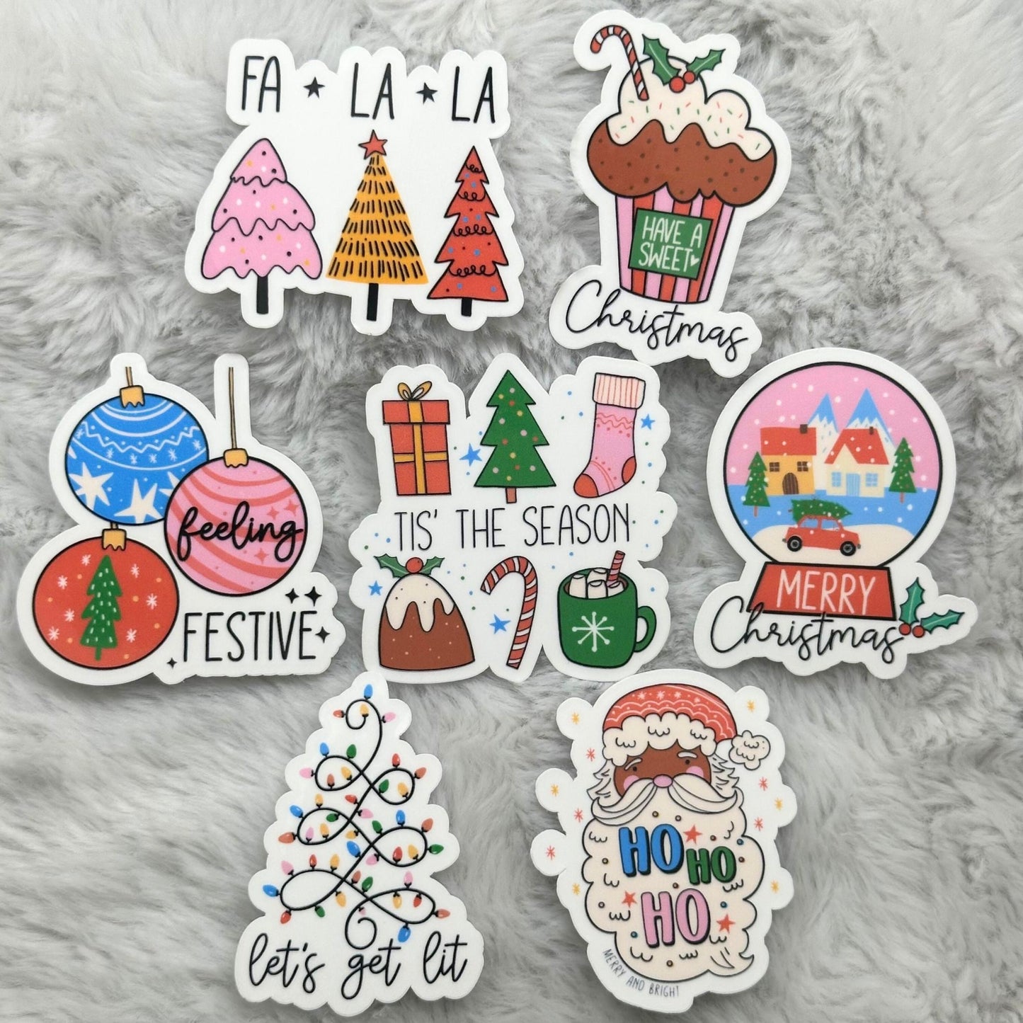Cozy Christmas Sticker Pack