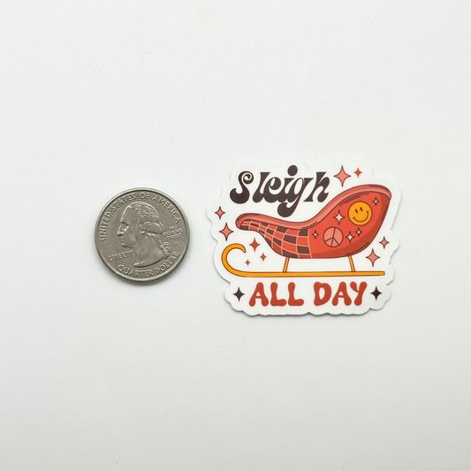 Groovy Christmas Vibes Sticker Pack