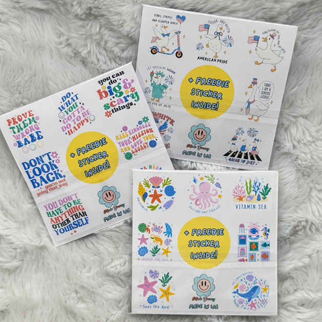 All Booked For Fall Sticker Pack