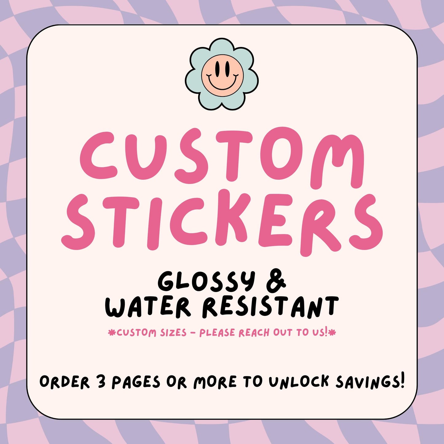 Custom Die Cut Stickers
