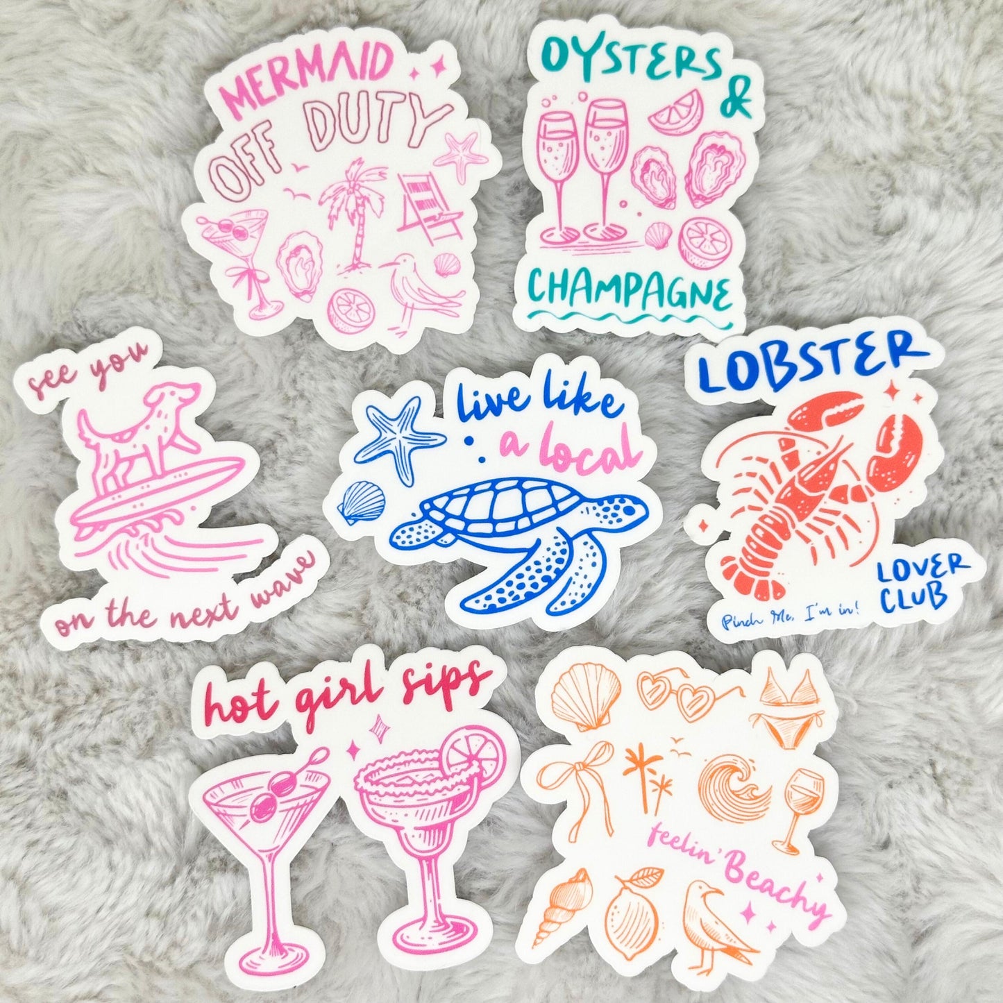 Feeling Beachy Summer Sticker Pack