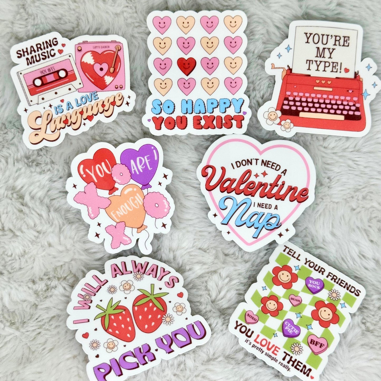 You're My Type Valentine's Sticker Pack