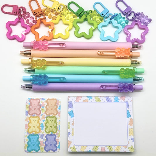 Gummy Bear Themed Stationery Set