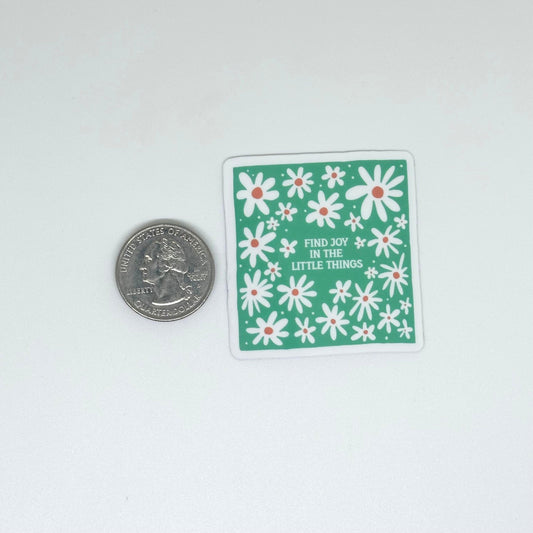 Boho Find Joy Mental Health Sticker Pack