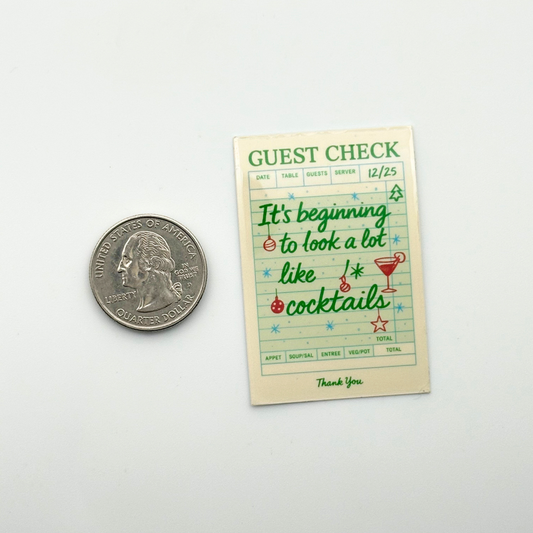 Christmas Guest Check Sticker Pack