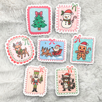 Christmas Character Stamps Sticker Pack