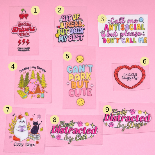 DIY Motel Keychain (Choose Your Own)