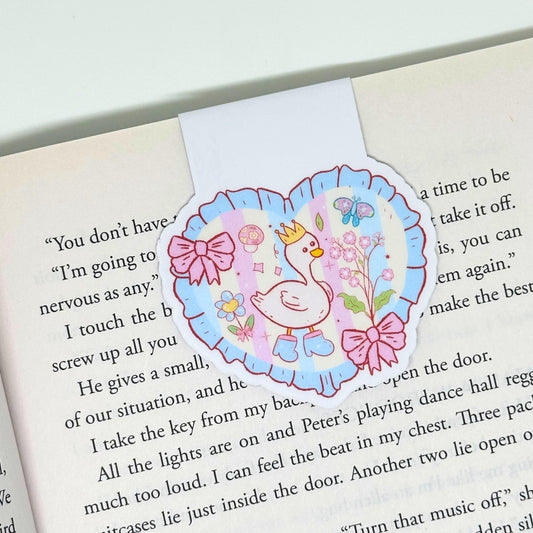 Diva Coquette Silly Goose Magnetic Bookmark Double Sided Reading Gifts Book Lovers