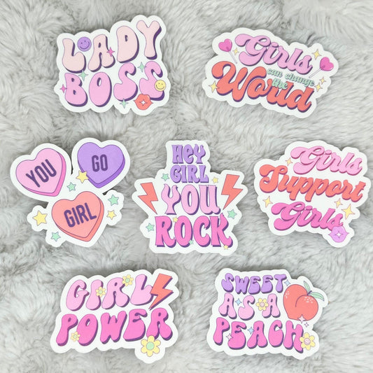 You Go Girl Mental Health Sticker Pack