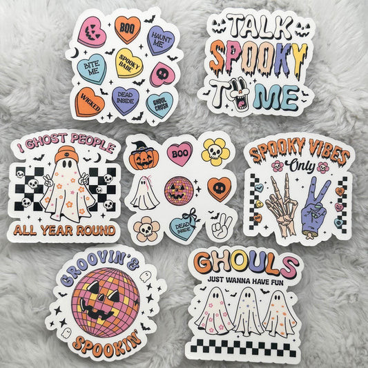 Talk Spooky To Me Halloween Sticker Pack