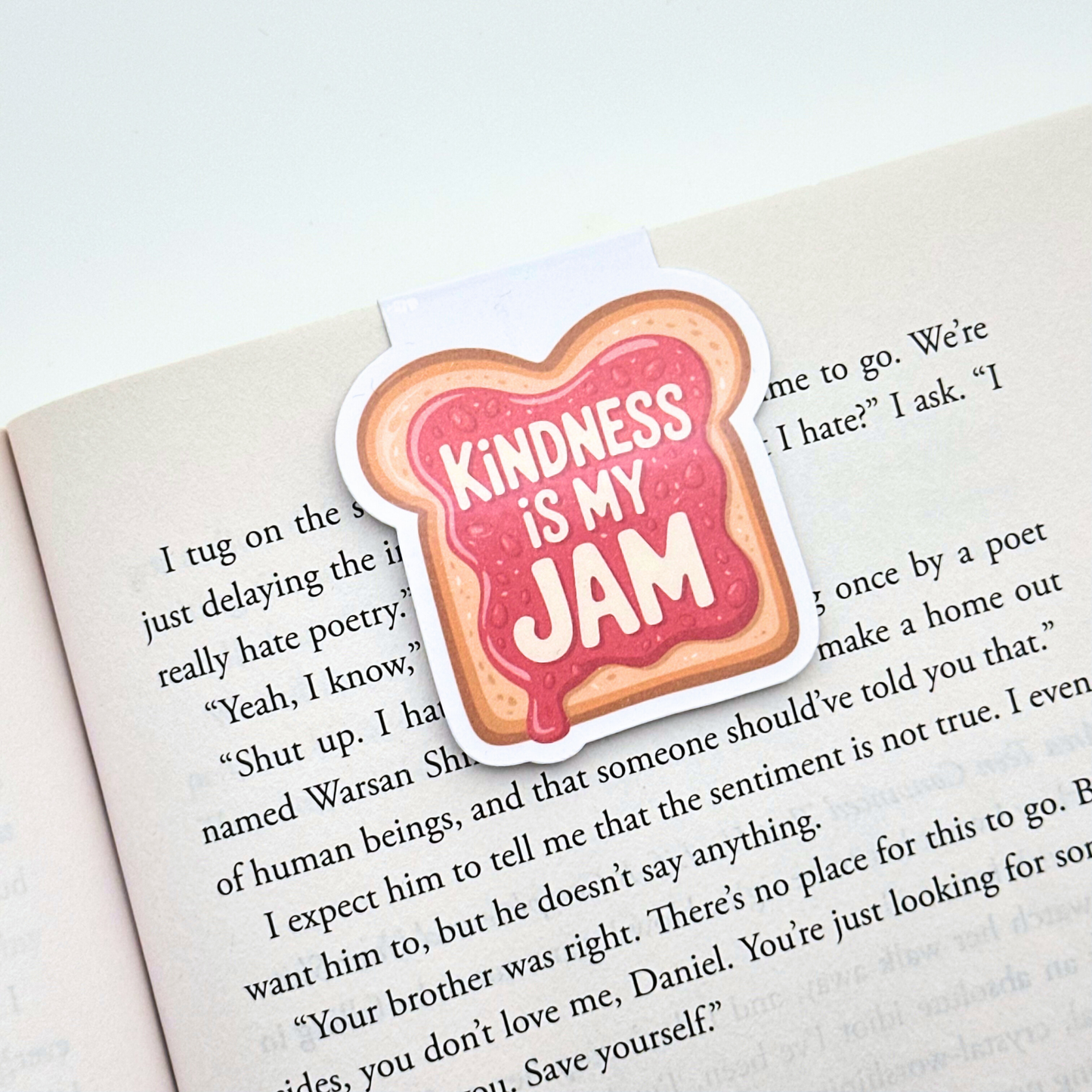 Kindness Is My Jam Magnetic Bookmark