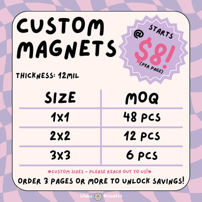 Custom Die Cut Magnets