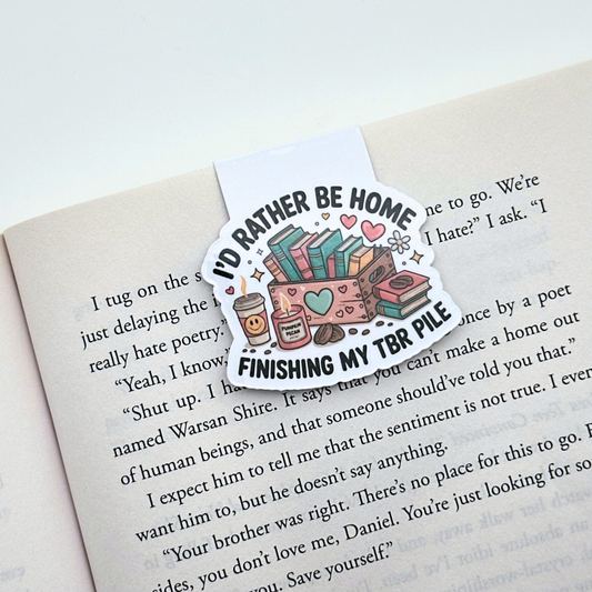 I'd Rather Be Home Magnetic Bookmark