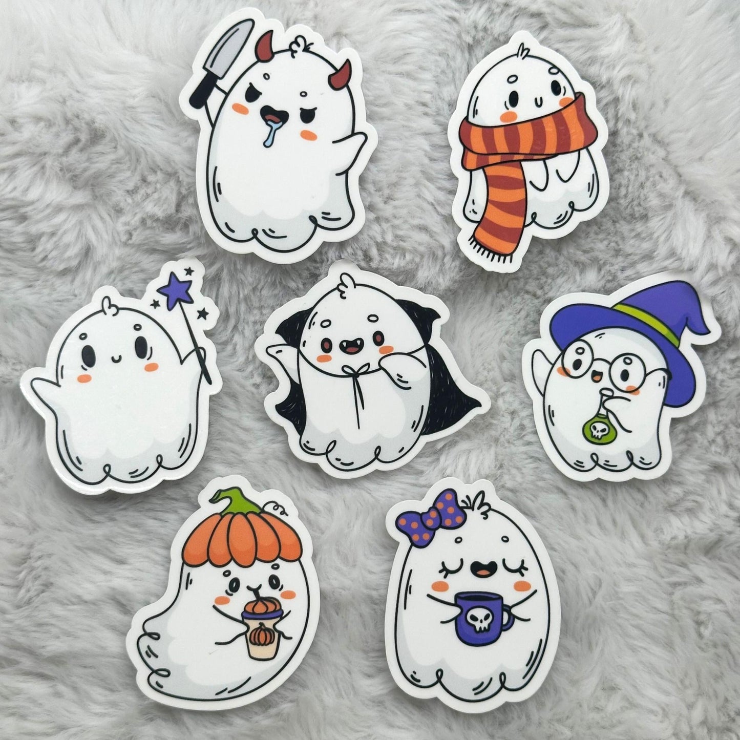 Ghosty Halloween Sticker Pack