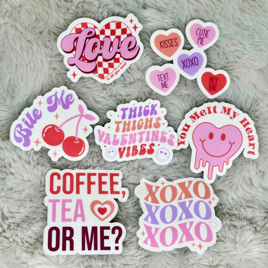 Valentine's Vibes Sticker Pack
