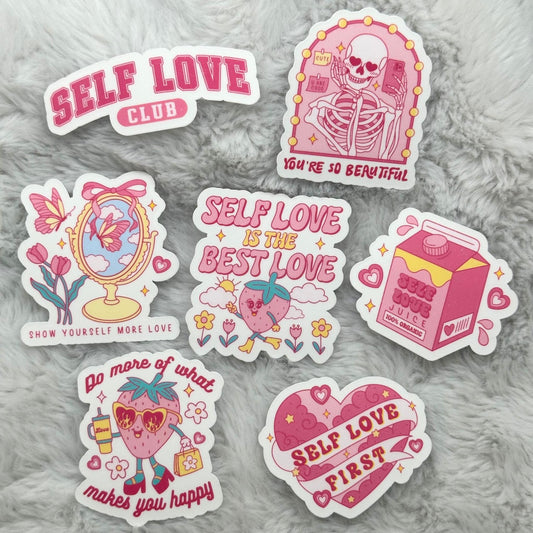 Self Love First Sticker Pack