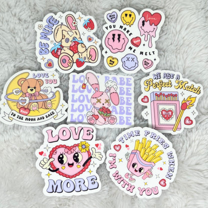 Love More Valentine's Sticker Pack