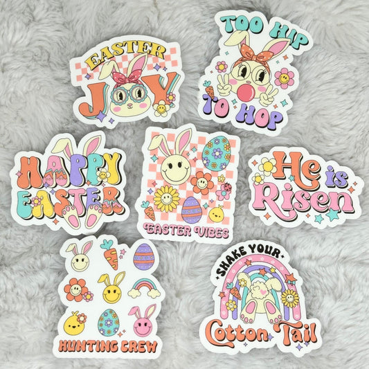 Happy Groovy Easter Sticker Pack