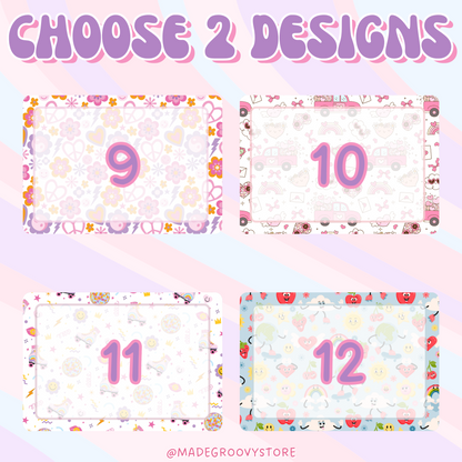 2-PC Magnetic Notepads w/ Dry Erase Marker (CHOOSE YOUR OWN)