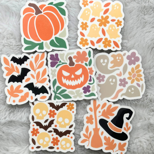 Boho Halloween Sticker Pack