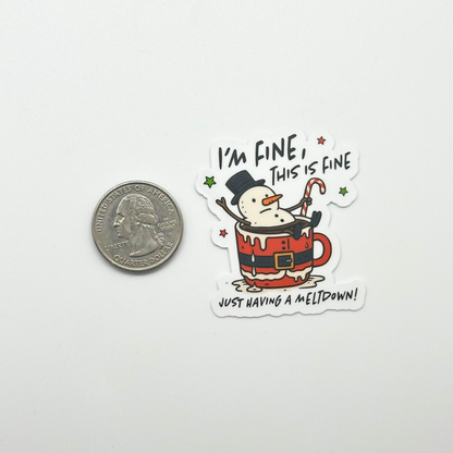 Christmas Funny Sarcasm Sticker Pack