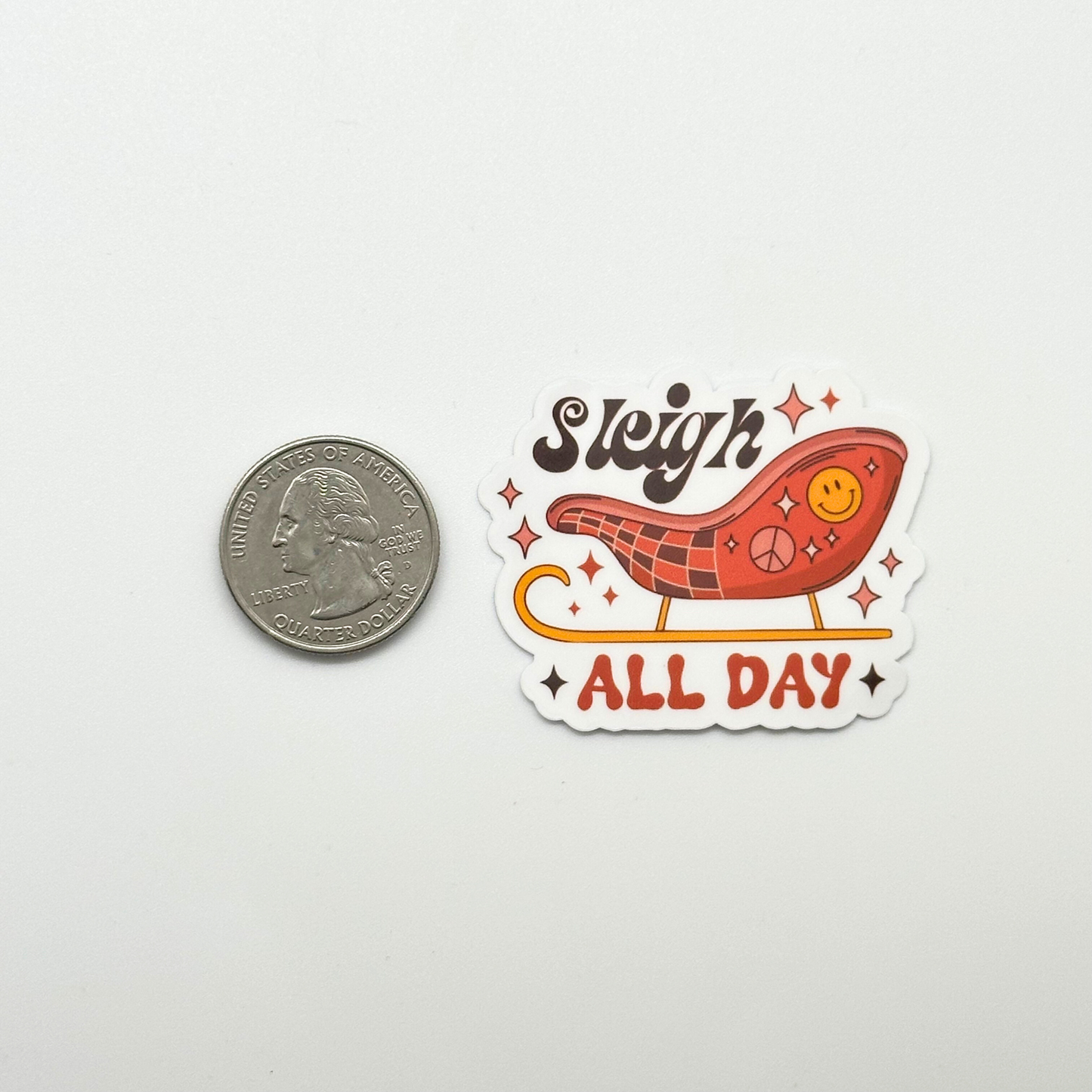 Groovy Christmas Vibes Sticker Pack