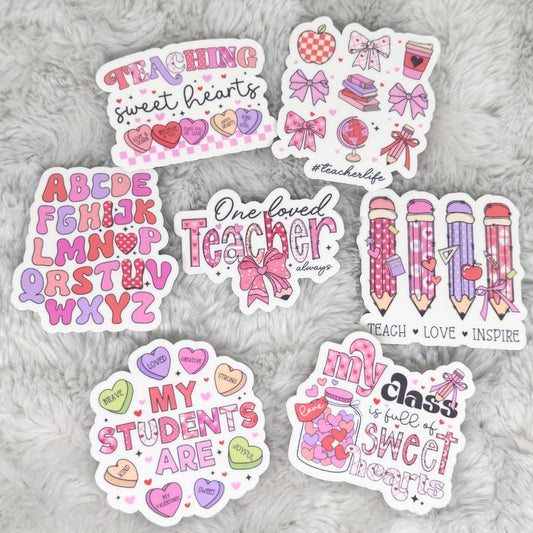 One Loved Teacher Sticker Pack