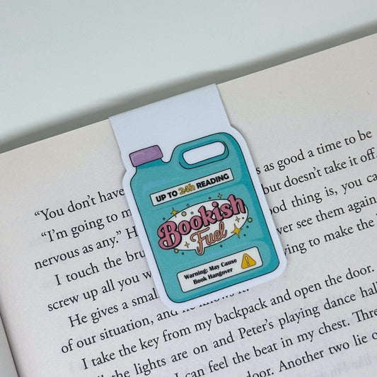 Bookish Fuel Magnetic Bookmark