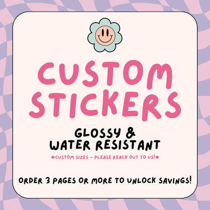 Custom Die Cut Stickers