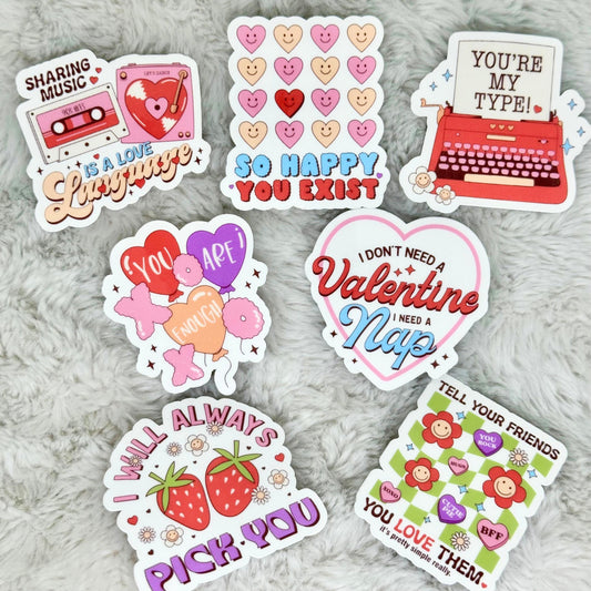 You're My Type Valentine's Sticker Pack