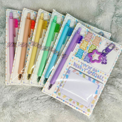 Gummy Bear Themed Stationery Set