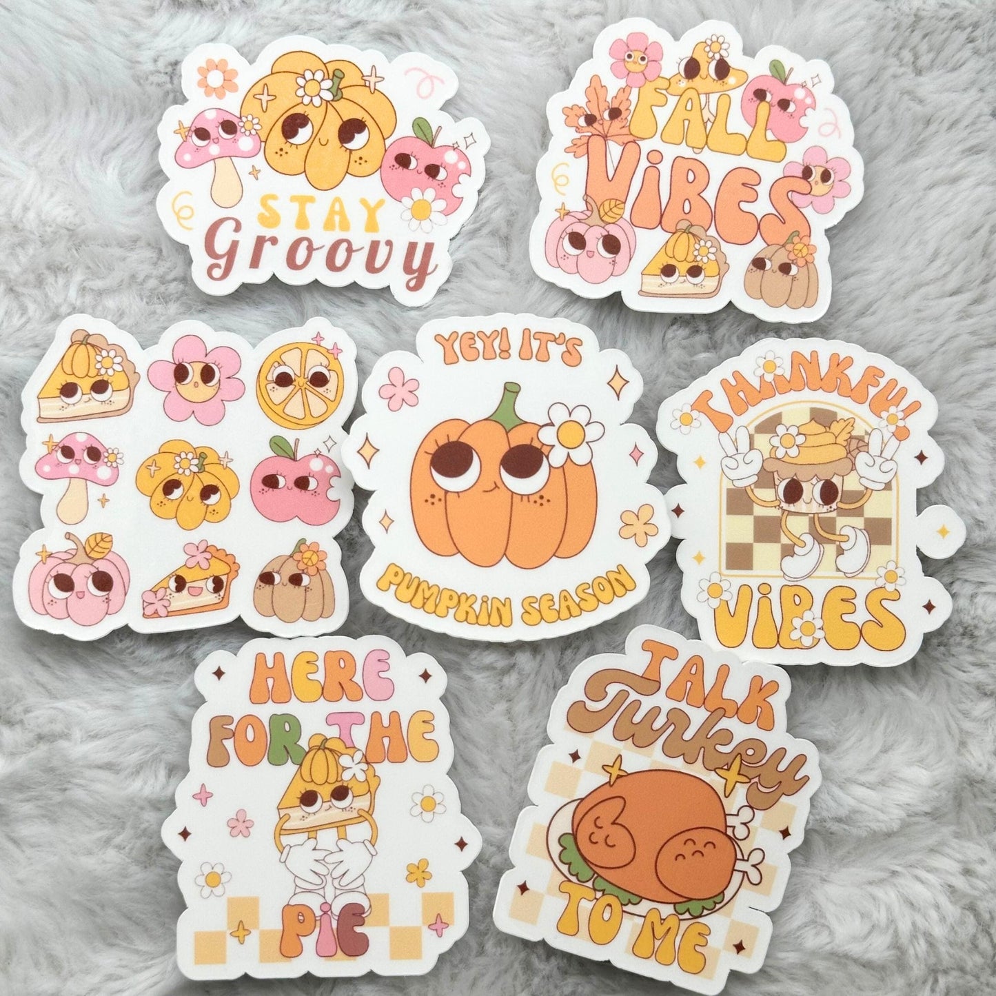 Fall Vibes Sticker Pack