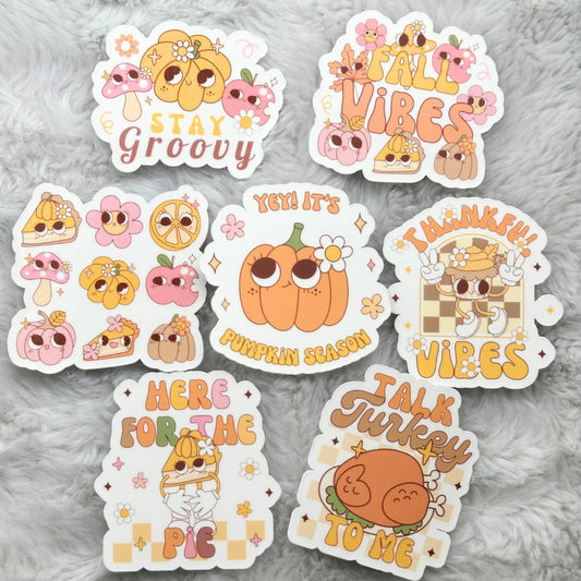 Fall Vibes Sticker Pack