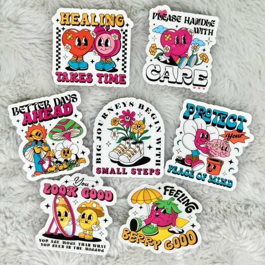 Better Days Ahead Mental Health Sticker Pack