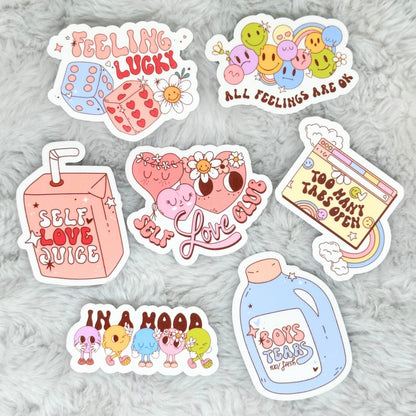 Self Love Club Sticker Pack