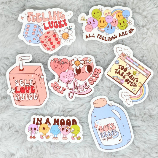 Self Love Club Sticker Pack
